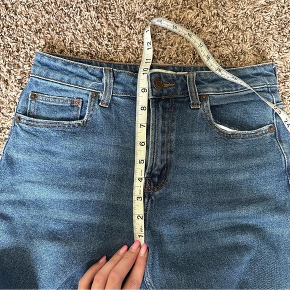 Bershka Denim Cropped Jeans size 4 - Picture 4 of 9